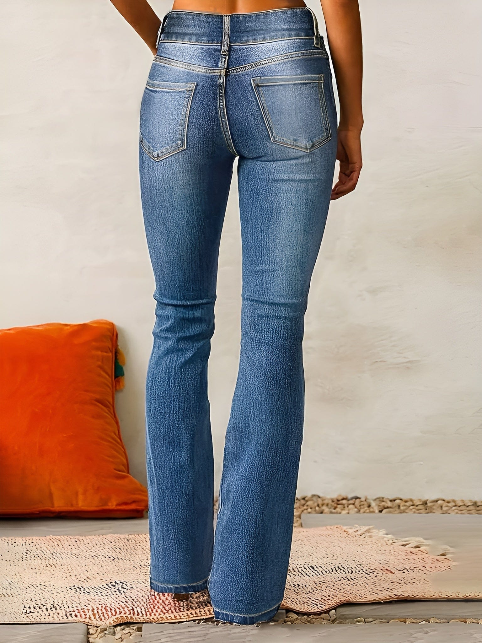 Ivana High Waisted Flared Jeans