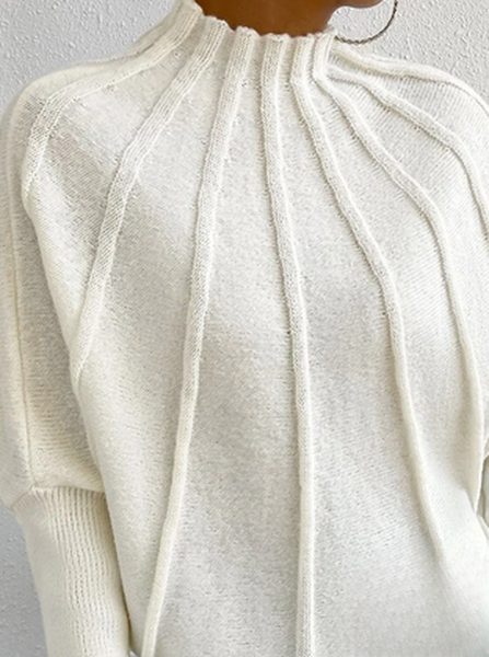 Camryn™ | Elegant High Neck Sweater