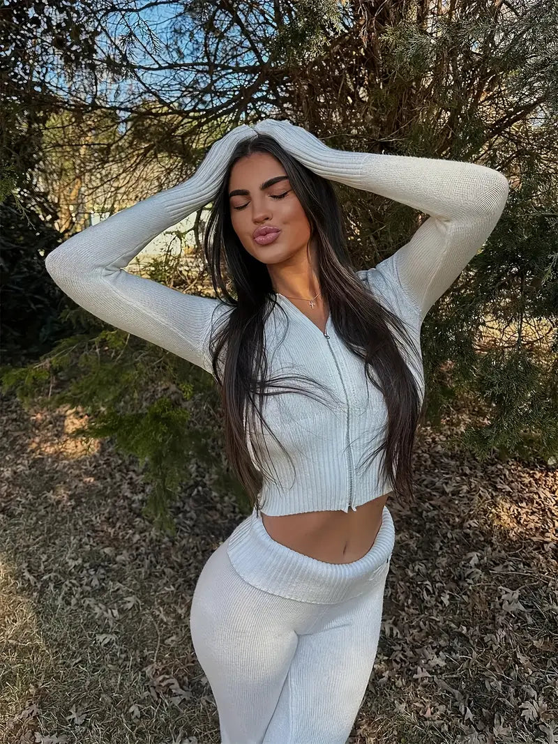 ASTRID – COZY KNIT TWO-PIECE SET
