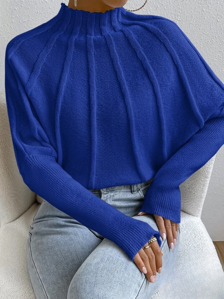Camryn™ | Elegant High Neck Sweater