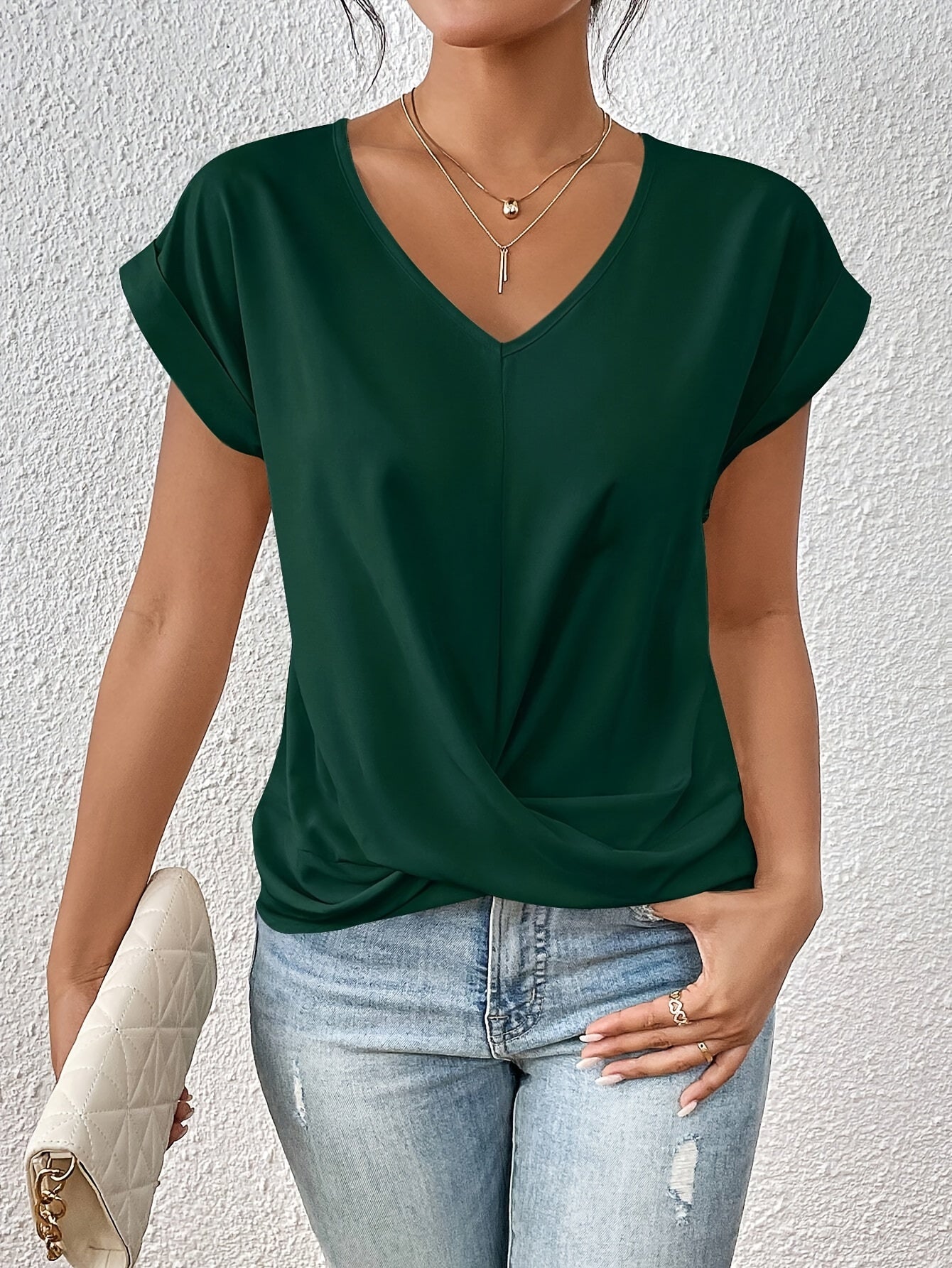 JUNE | RELAXED SWEETHEART NECK TEE
