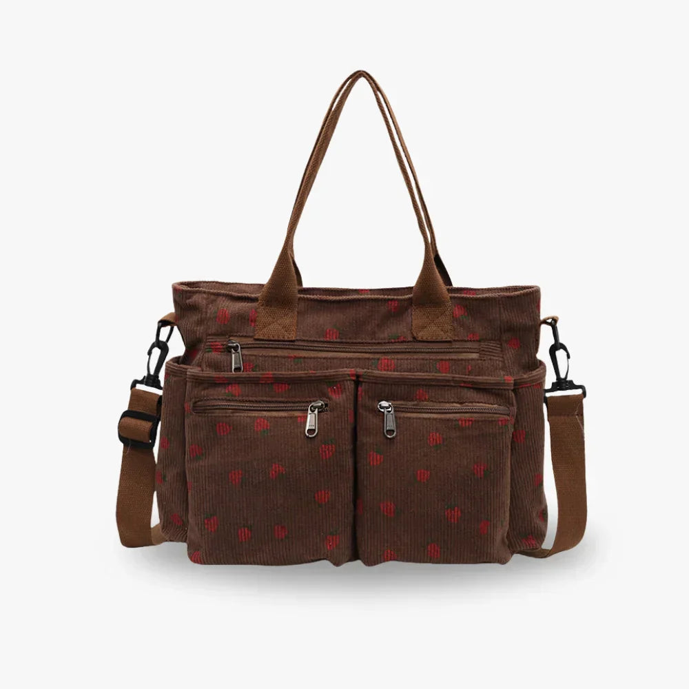 MIRELLA – STRAWBERRY TOTE BAG