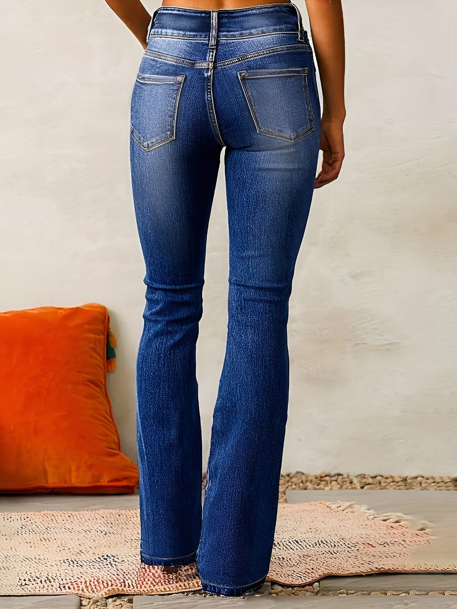 Ivana High Waisted Flared Jeans