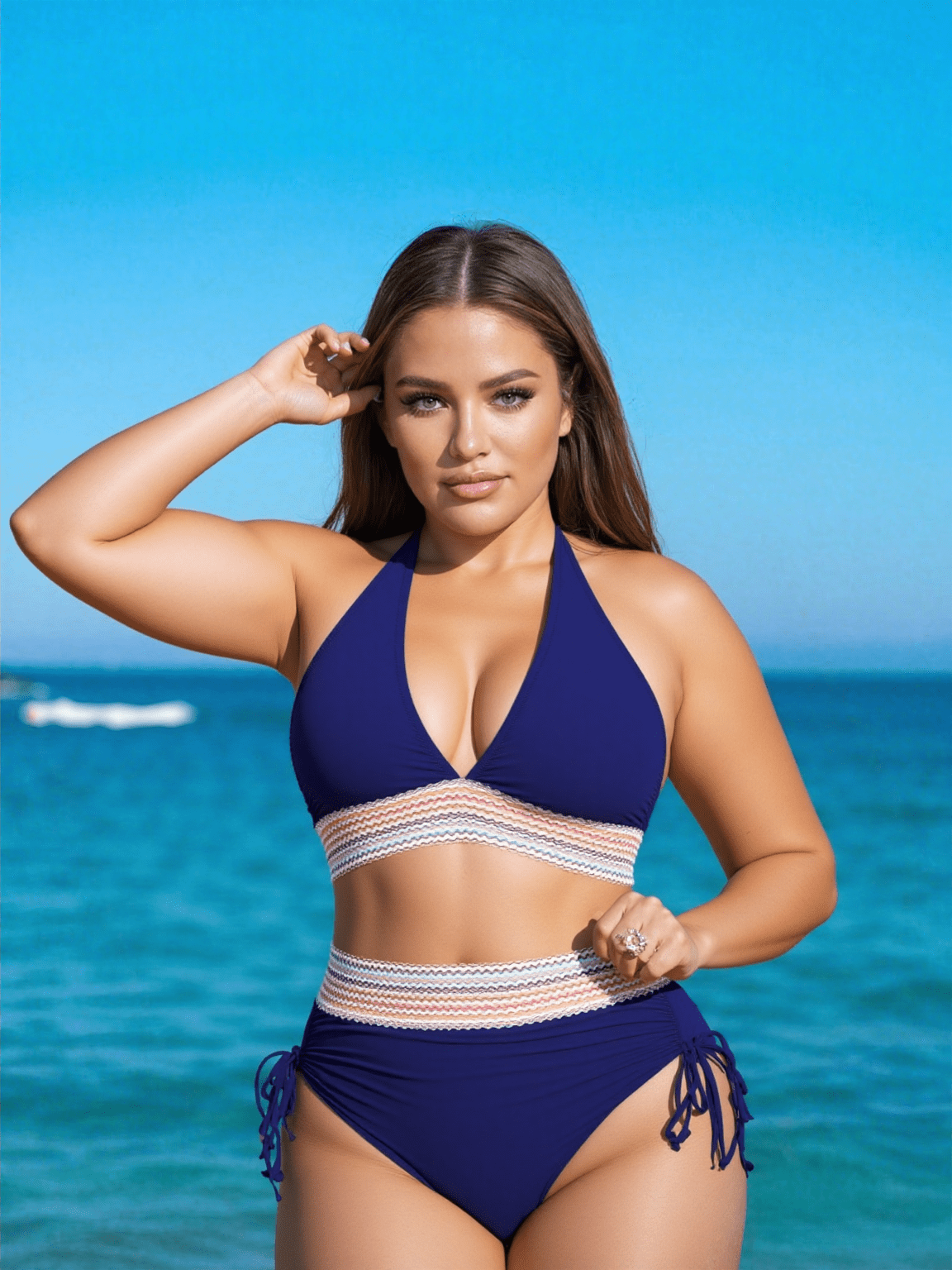 SALENYA™ | ELEGANT HIGH WAIST SCULPTING BIKINI 