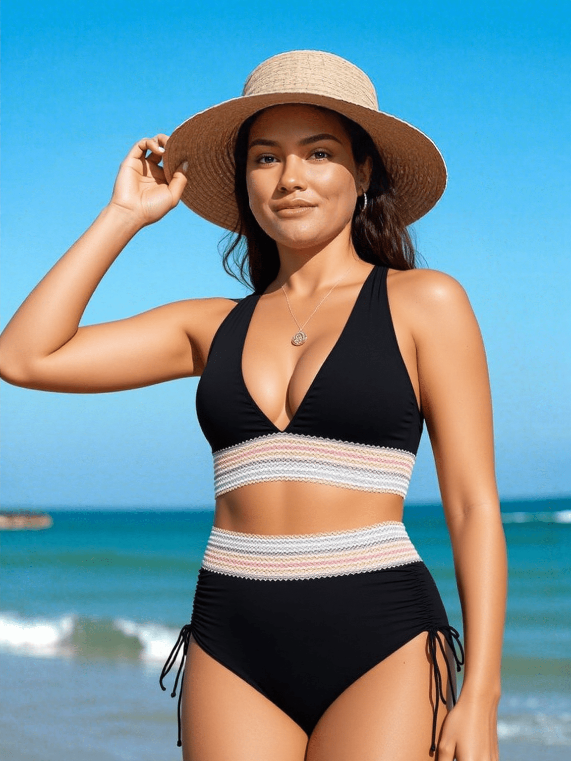 SALENYA™ | ELEGANT HIGH WAIST SCULPTING BIKINI 