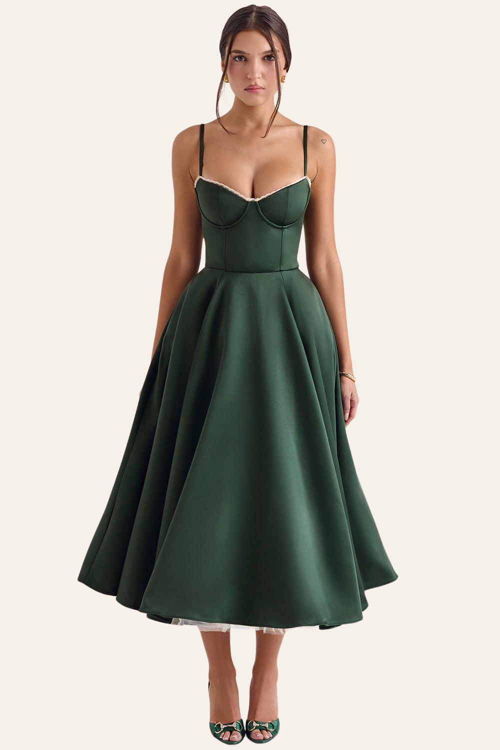FELICIA™ | TULLE MIDI DRESS 