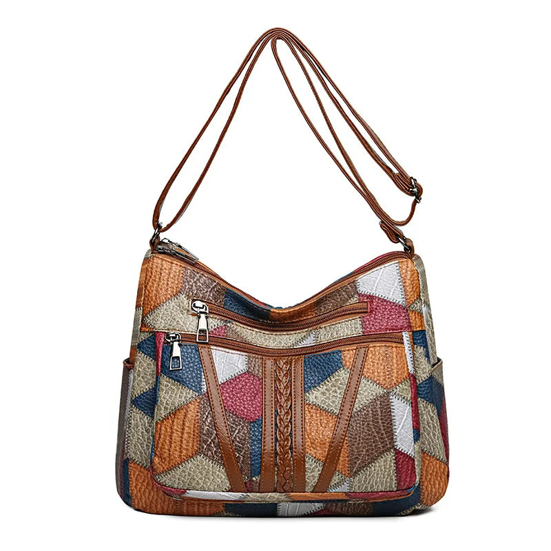 Samina™ | Leather Handbag 