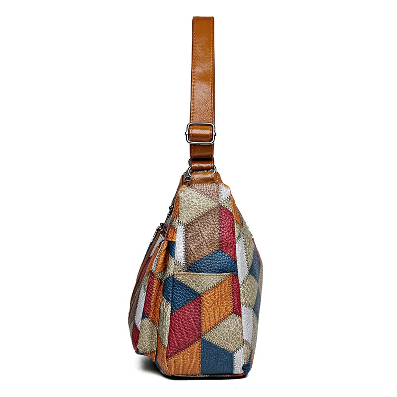 Samina™ | Leather Handbag 