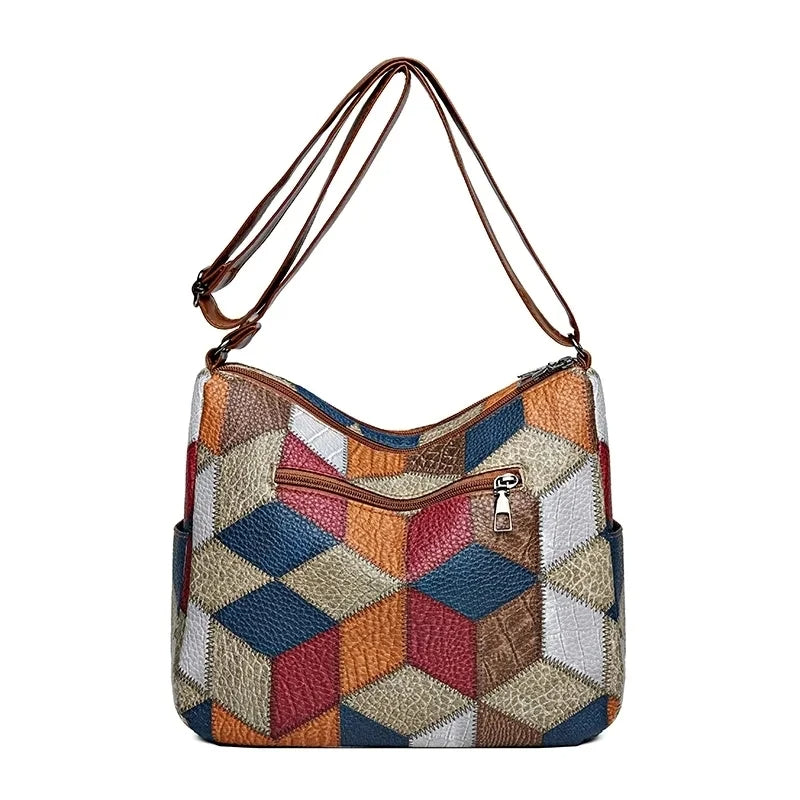 Samina™ | Leather Handbag 