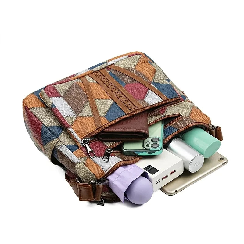 Samina™ | Leather Handbag 