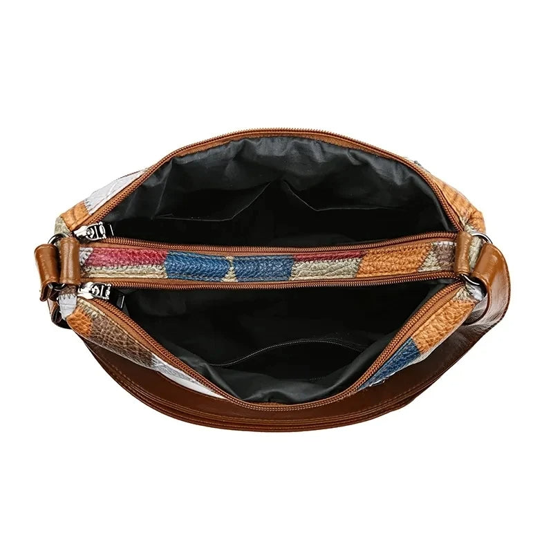 Samina™ | Leather Handbag 