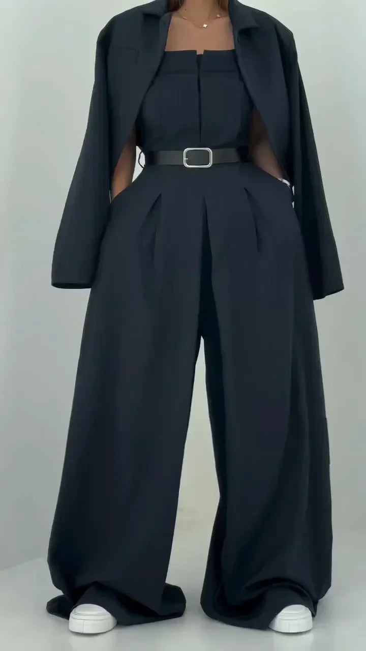 Eclat™ | Bustier and Blazer Trouser Set 