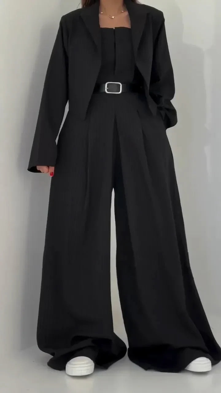 Eclat™ | Bustier and Blazer Trouser Set 