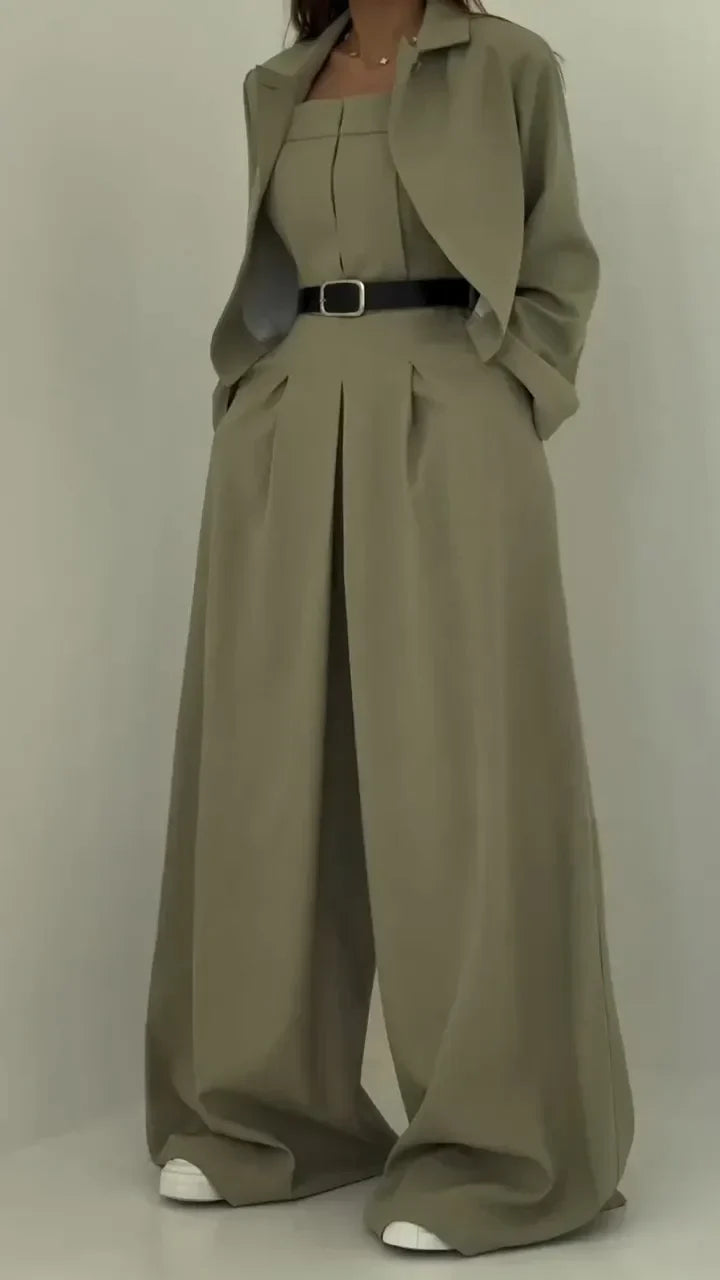 Eclat™ | Bustier and Blazer Trouser Set 