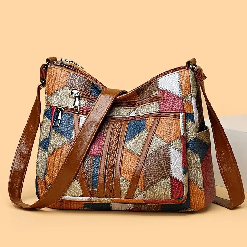 Samina™ | Leather Handbag 