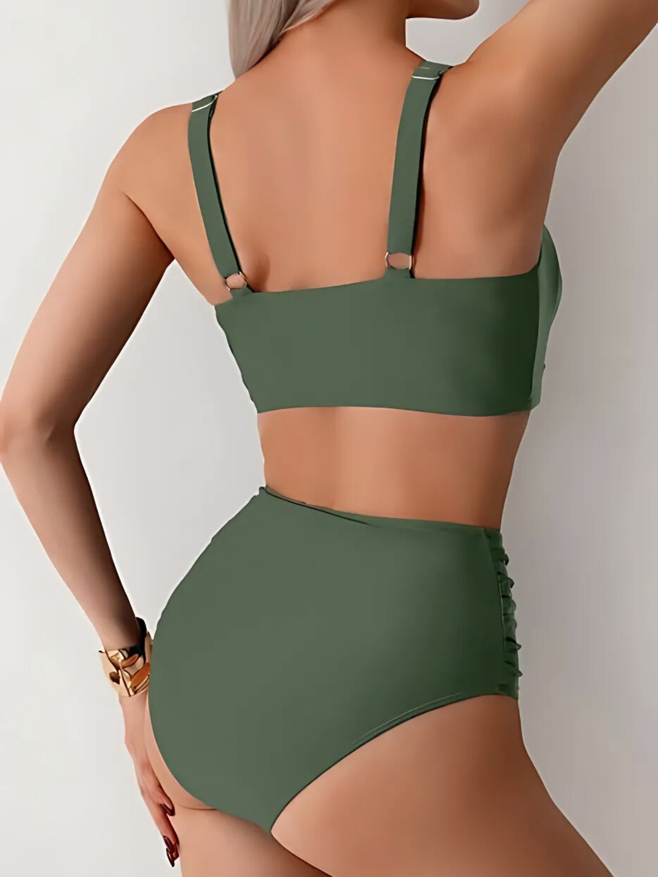 Nolwenn | Bandeau Bikini with Frills 