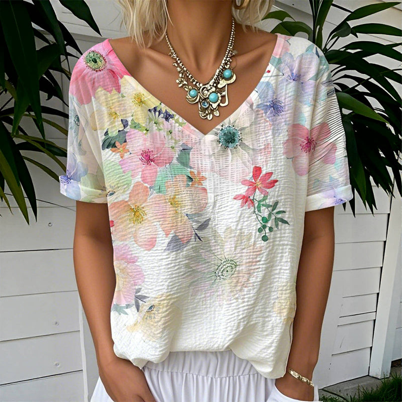 JANE™ | FLORAL PRINT T-SHIRT 