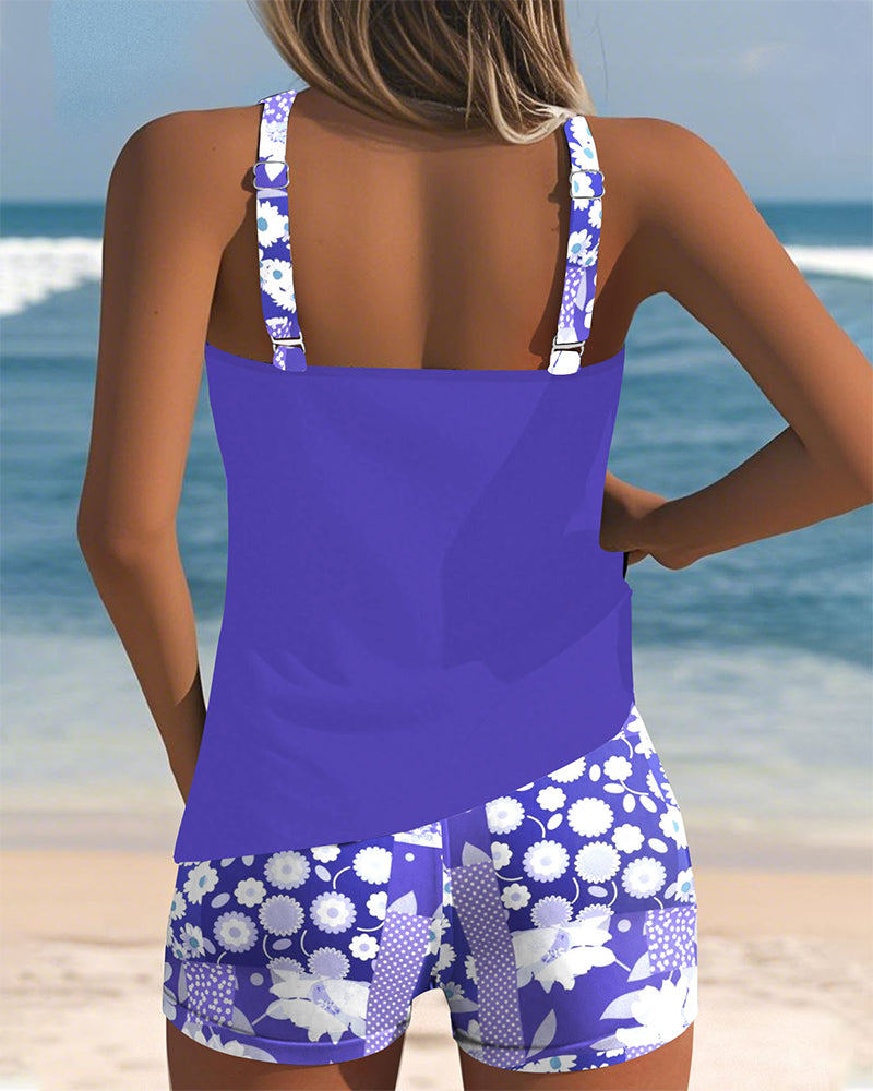 Sabrina | Two-Piece Floral Bikini with Comfortable Fit 