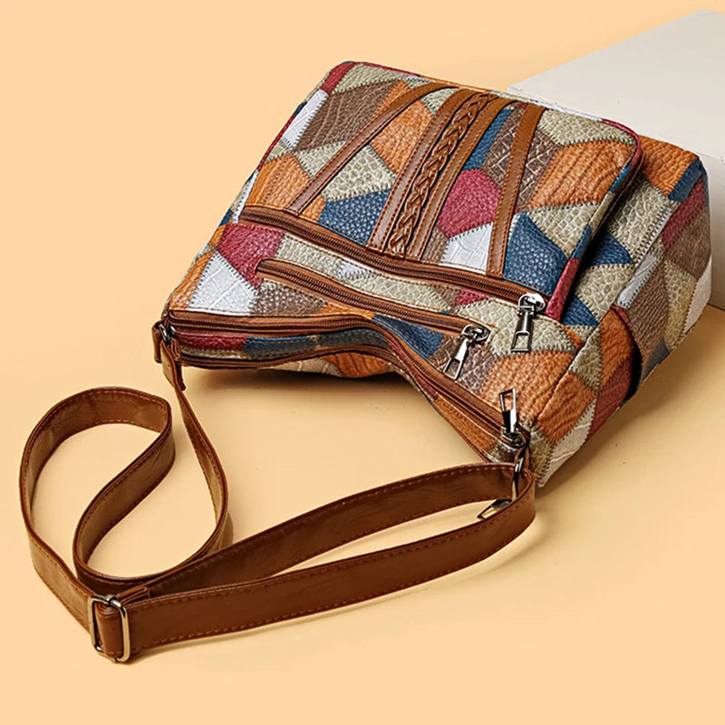 Samina™ | Leather Handbag 