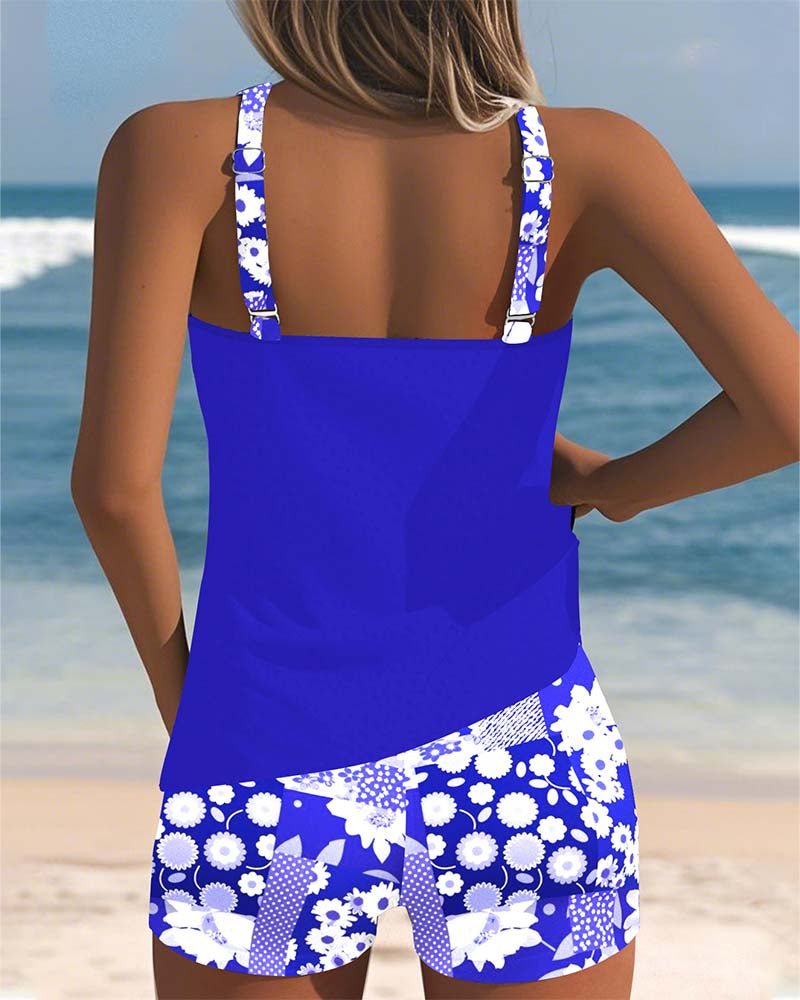 Sabrina | Two-Piece Floral Bikini with Comfortable Fit 