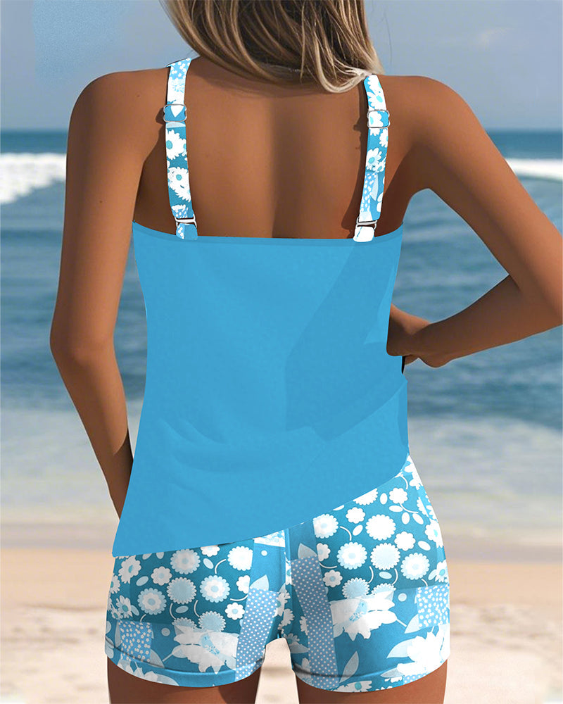 Sabrina | Two-Piece Floral Bikini with Comfortable Fit 