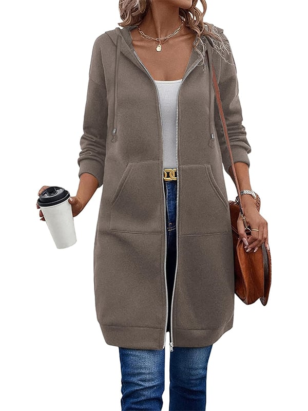 Camille™ | Relaxed Zip-Up Fleece Hoodie 