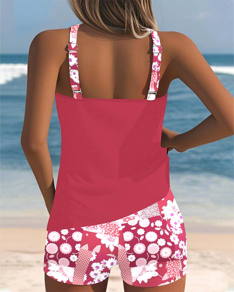 Sabrina | Two-Piece Floral Bikini with Comfortable Fit 