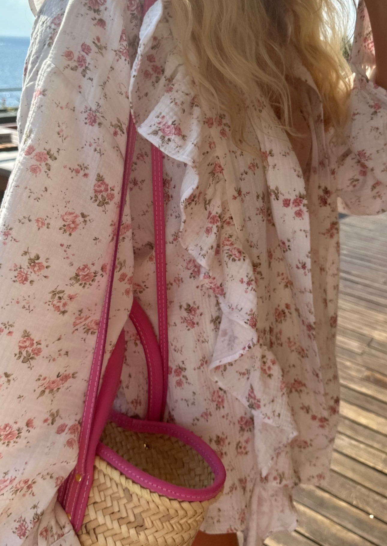 MAIRIN – FLORAL PRINT SHIRT &amp; SHORTS TWO-PIECE SET