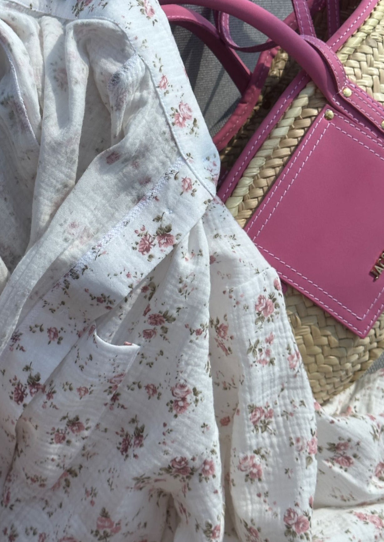 MAIRIN – FLORAL PRINT SHIRT &amp; SHORTS TWO-PIECE SET