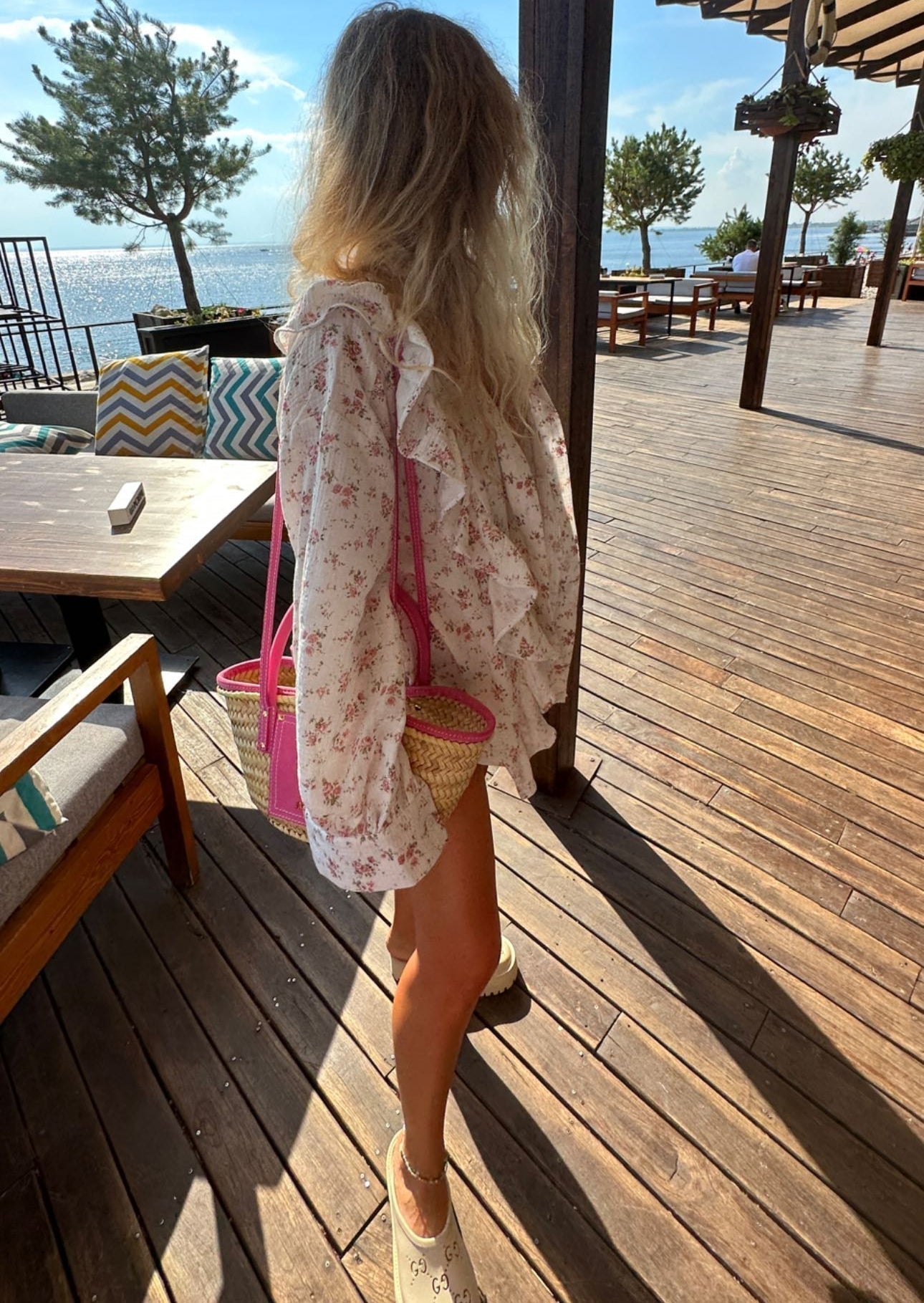 MAIRIN – FLORAL PRINT SHIRT &amp; SHORTS TWO-PIECE SET