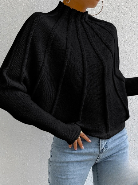 Camryn™ | Elegant High Neck Sweater