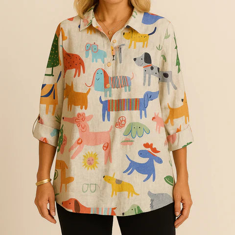 Elva™ | Stylish Everyday Patterned Shirt 