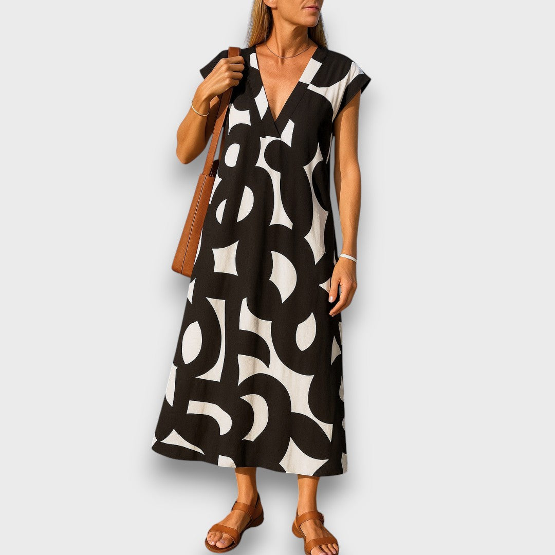 Soraya™ | Lightweight V-neck Dress 