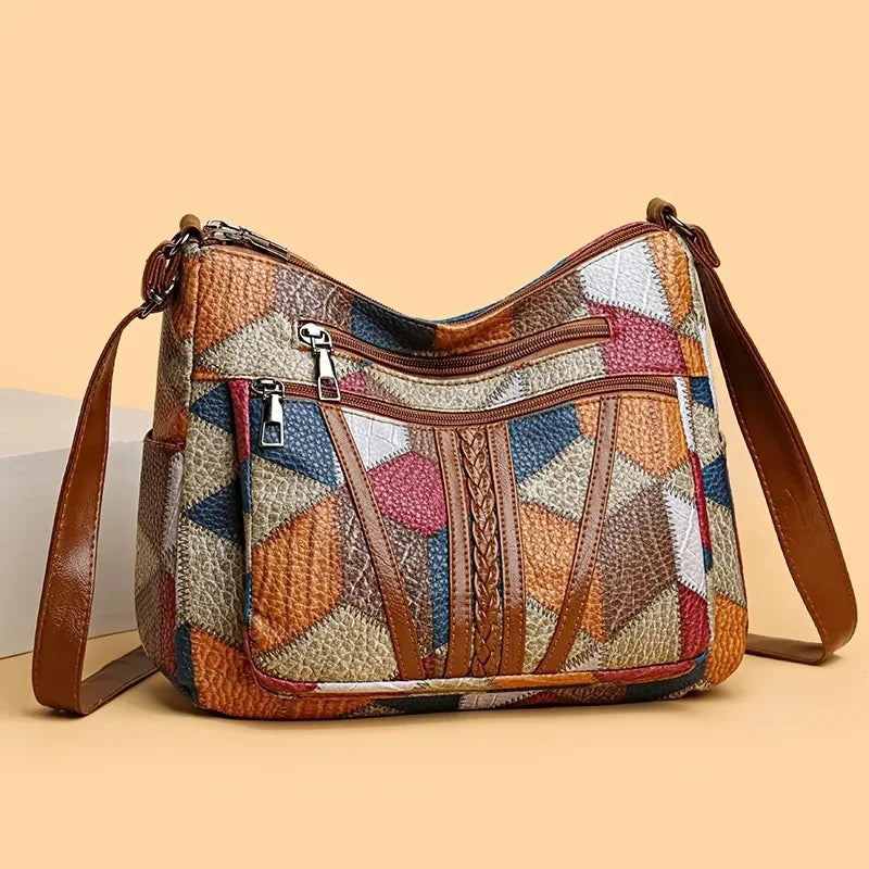 Samina™ | Leather Handbag 