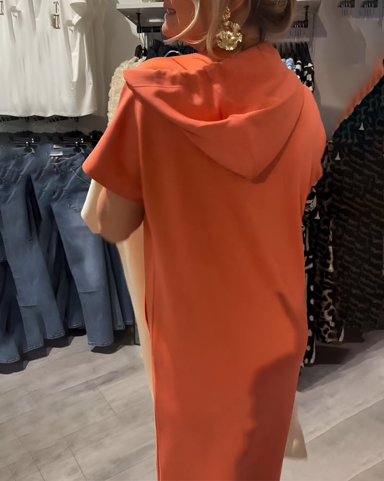 Saskia™ | Casual Hoodie Dress 