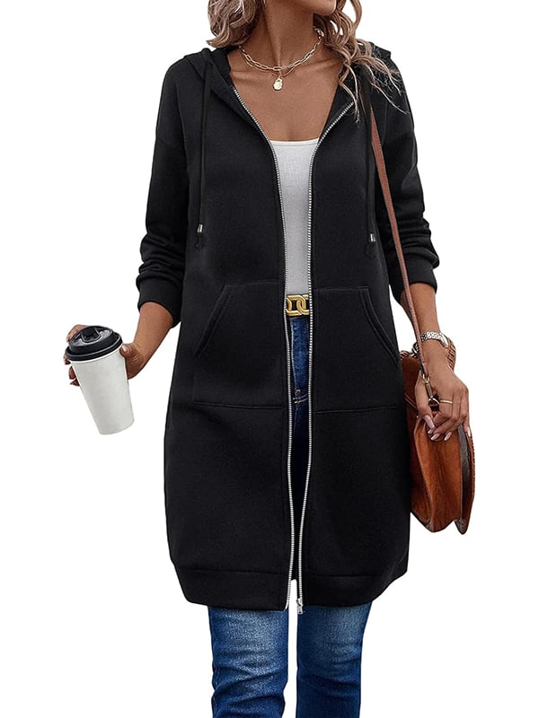Camille™ | Relaxed Zip-Up Fleece Hoodie 