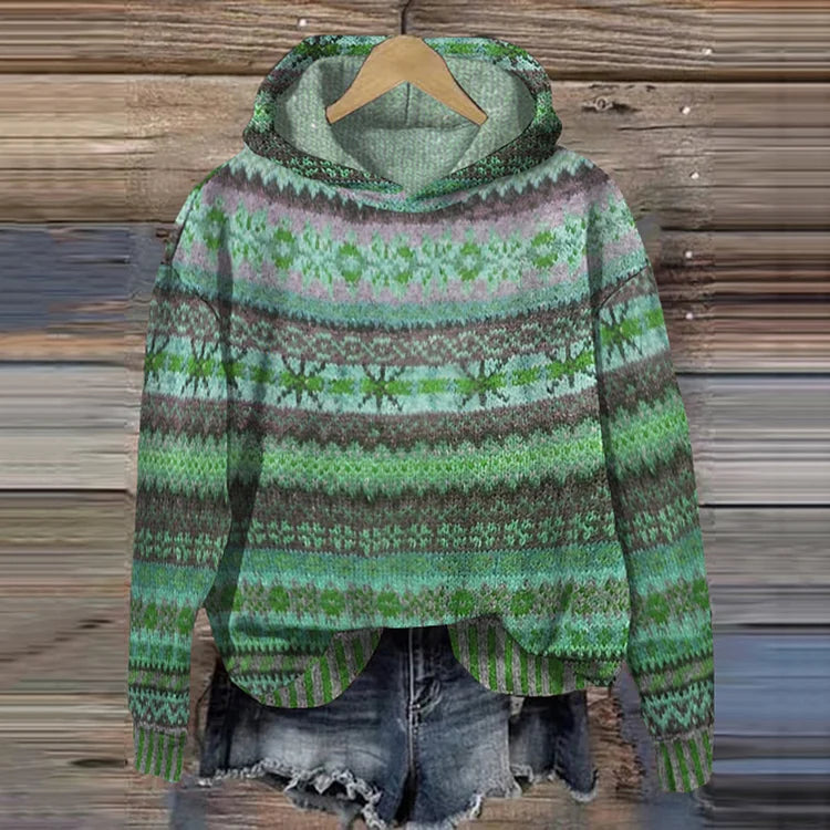 Sofia™ | Timeless Pattern Hoodie 