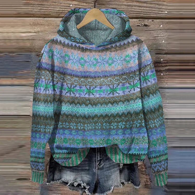 Sofia™ | Timeless Pattern Hoodie 