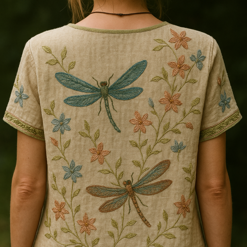 Florina™ Vintage Floral Print Blouse 