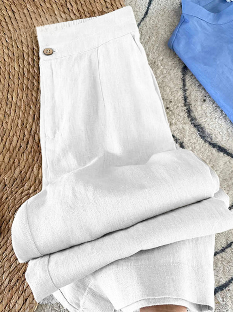 Maia™ | Heritage Linen Trousers 