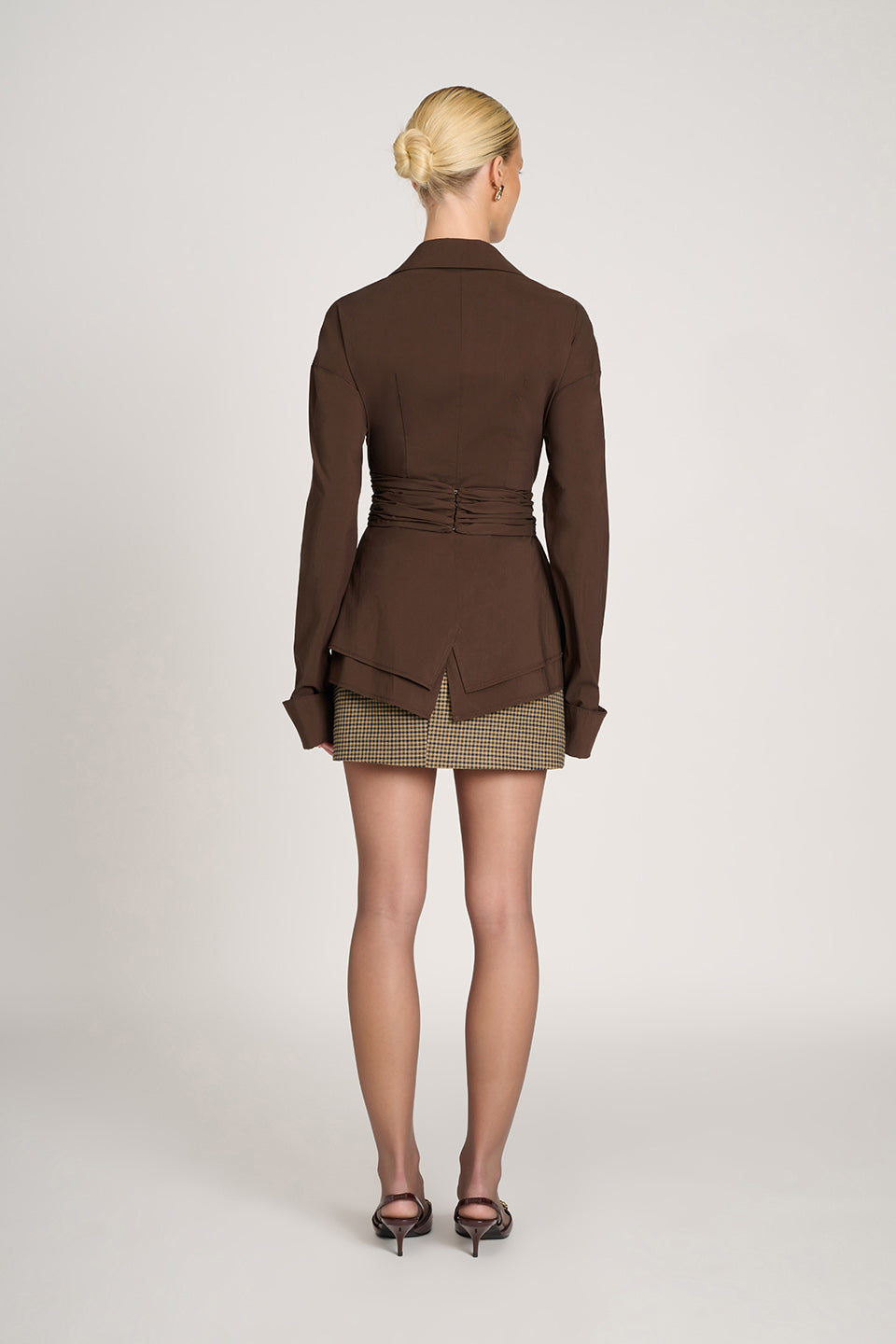 Liora™ | Tailored Wrap Shirt 
