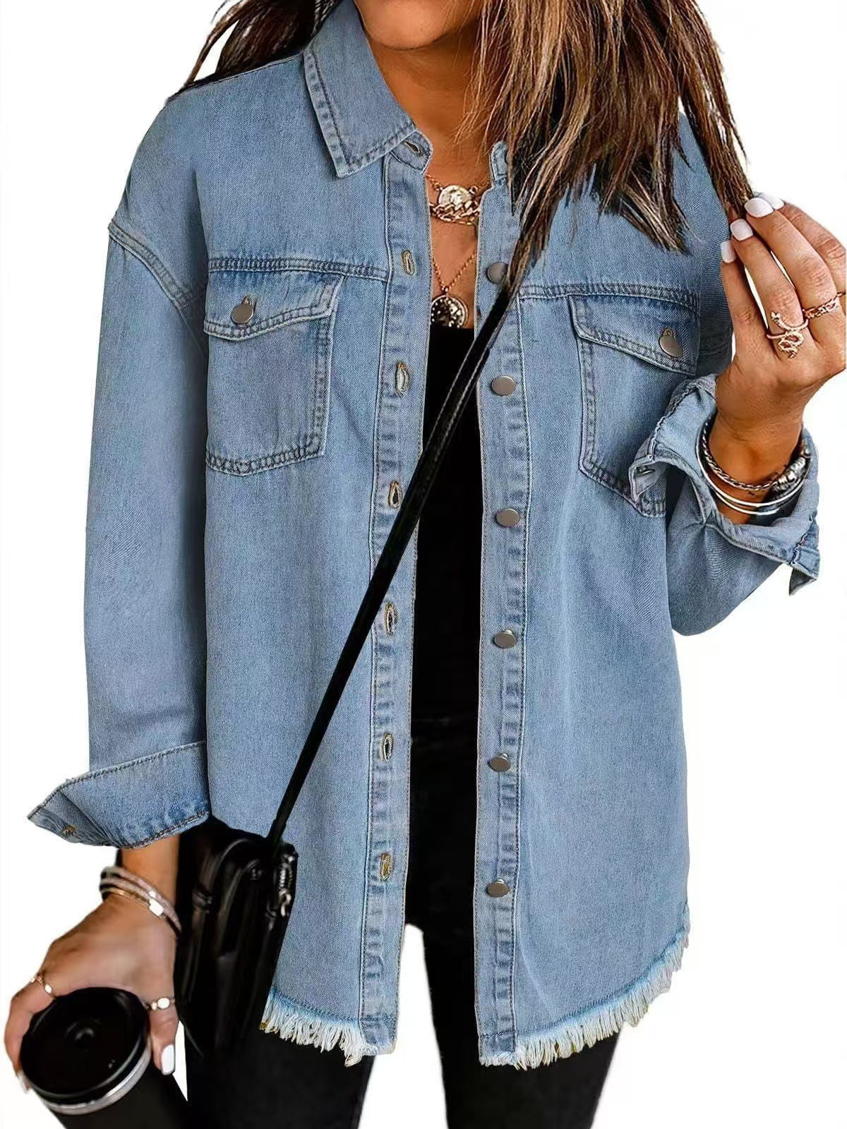 Averine™ | Timeless Style Denim Jacket 