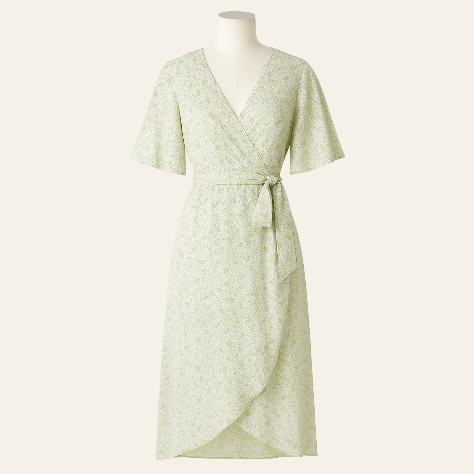 ELARA | FLORAL WRAP DRESS 