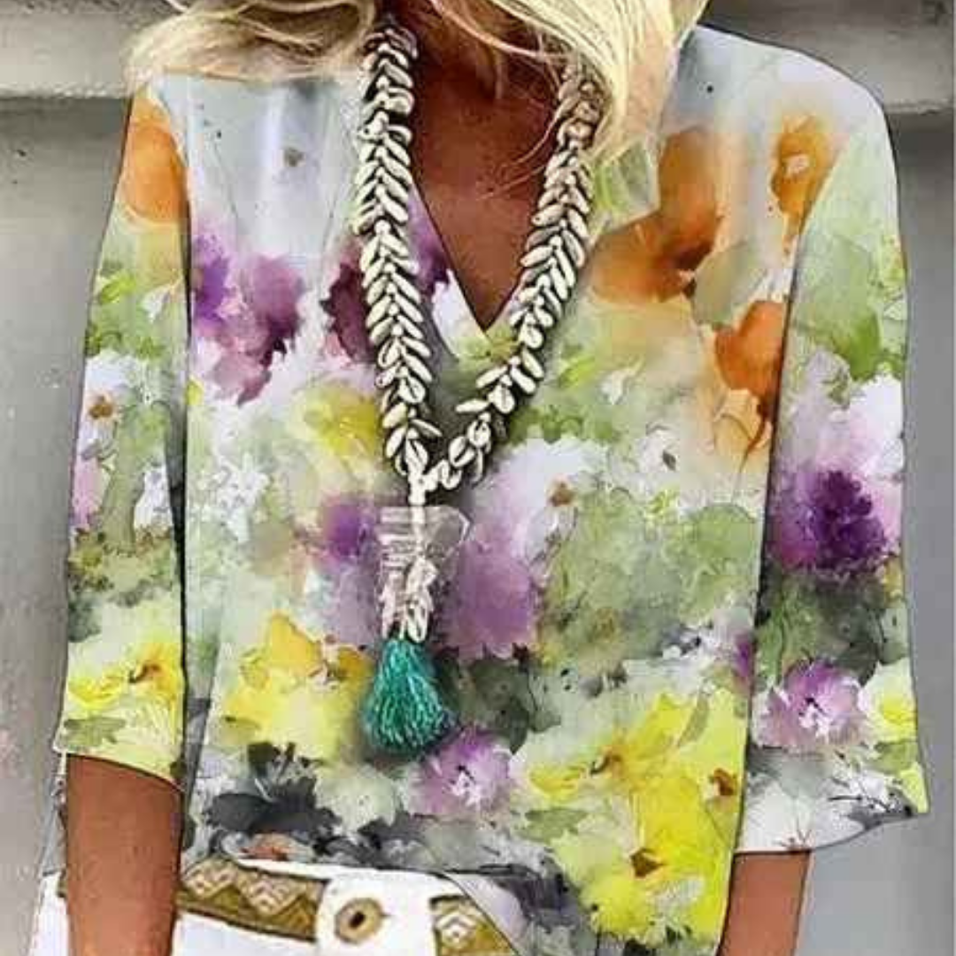 ELLA™ | FLORAL BLOUSE 