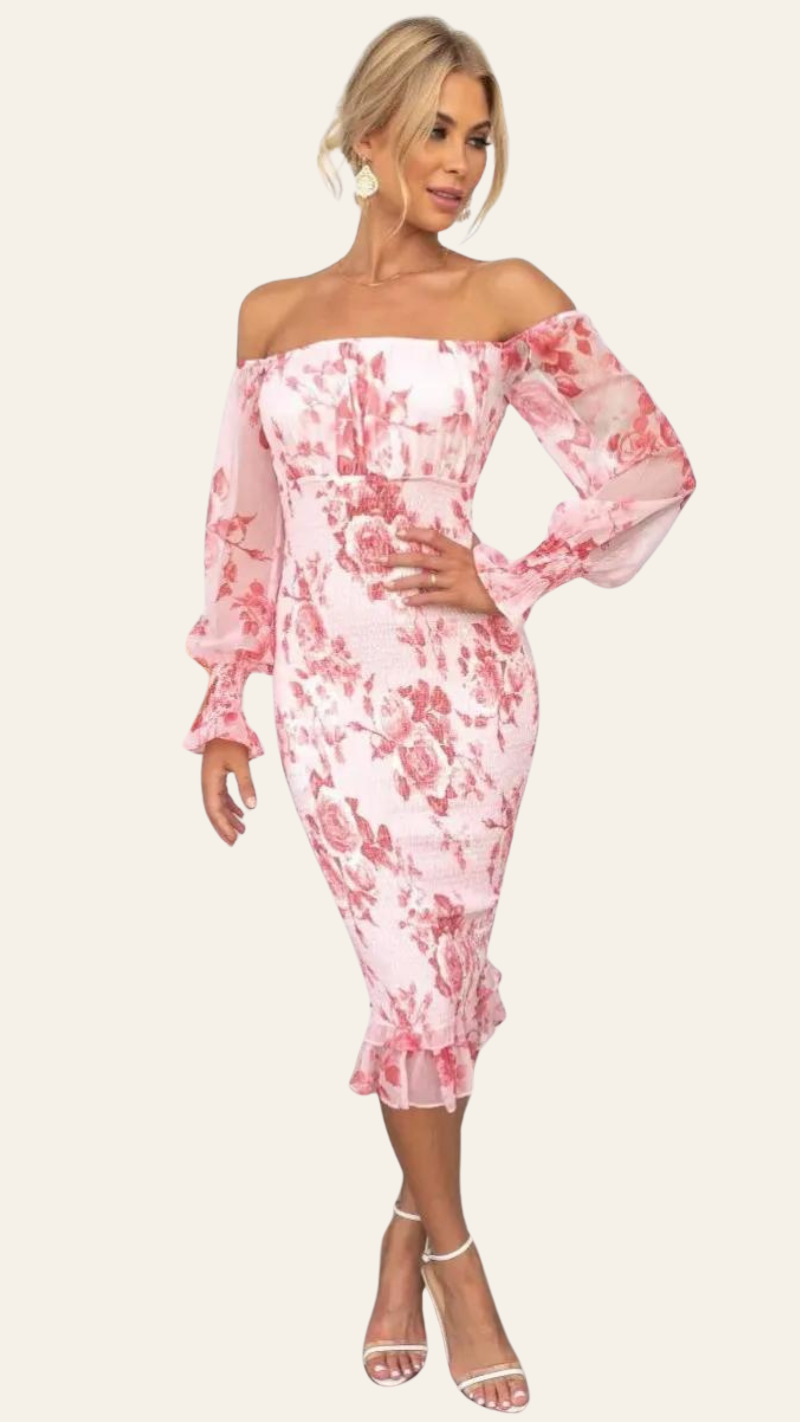 ELARA | CLASSIC MIDI DRESS 