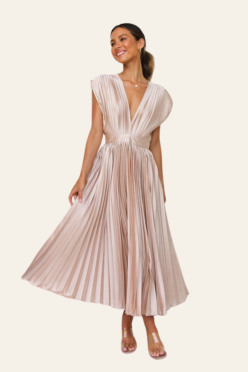 FELICIA | ELEGANT MIDI DRESS 
