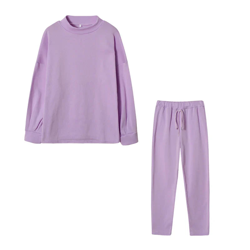 Milena™ | Casual Two-Piece Loungewear Set 