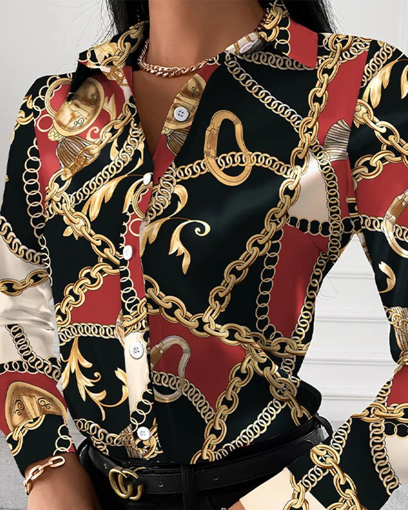 Auralie™ | Long Sleeve Blouse 