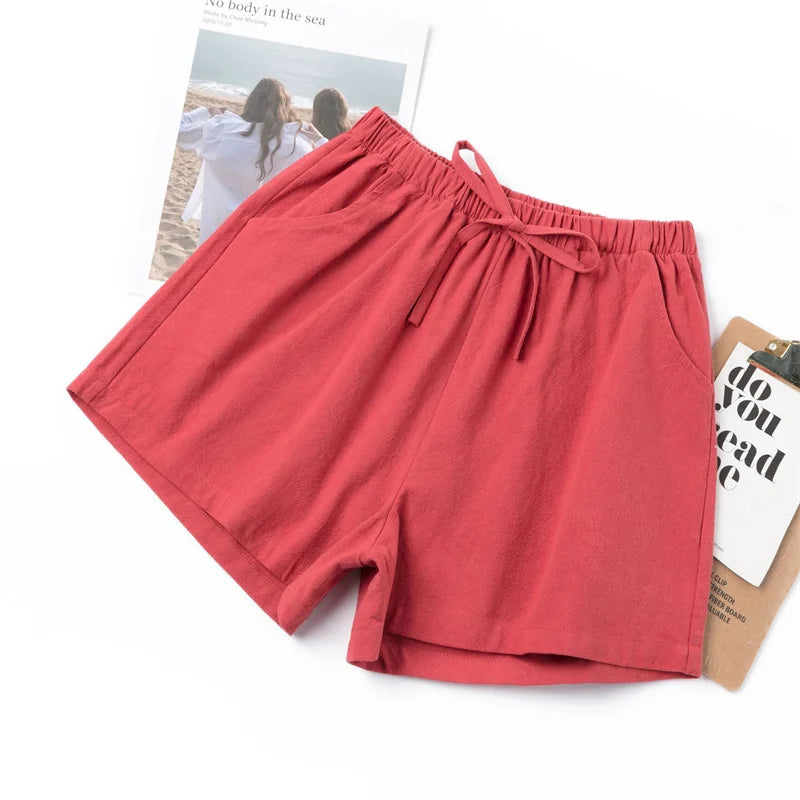 Freya™ | Casual High Waist Beach Shorts 