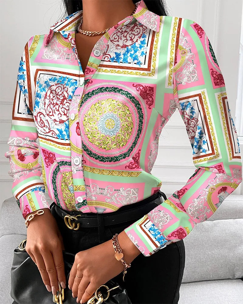 Auralie™ | Long Sleeve Blouse 
